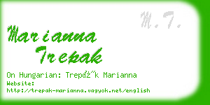 marianna trepak business card